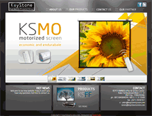 Tablet Screenshot of keystonescreen.com